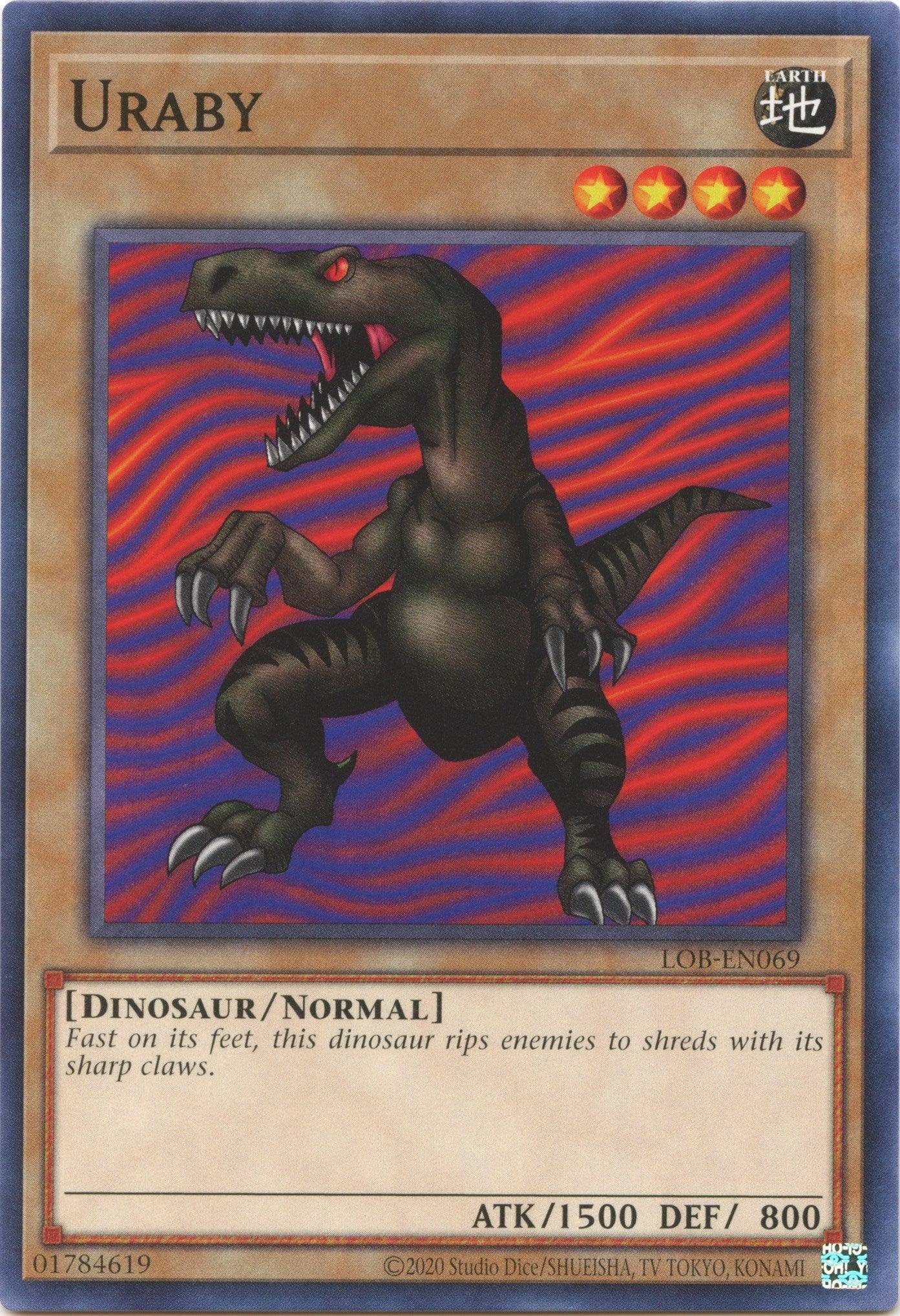 Uraby (25th Anniversary) [LOB-EN069] Common - Josh's Cards