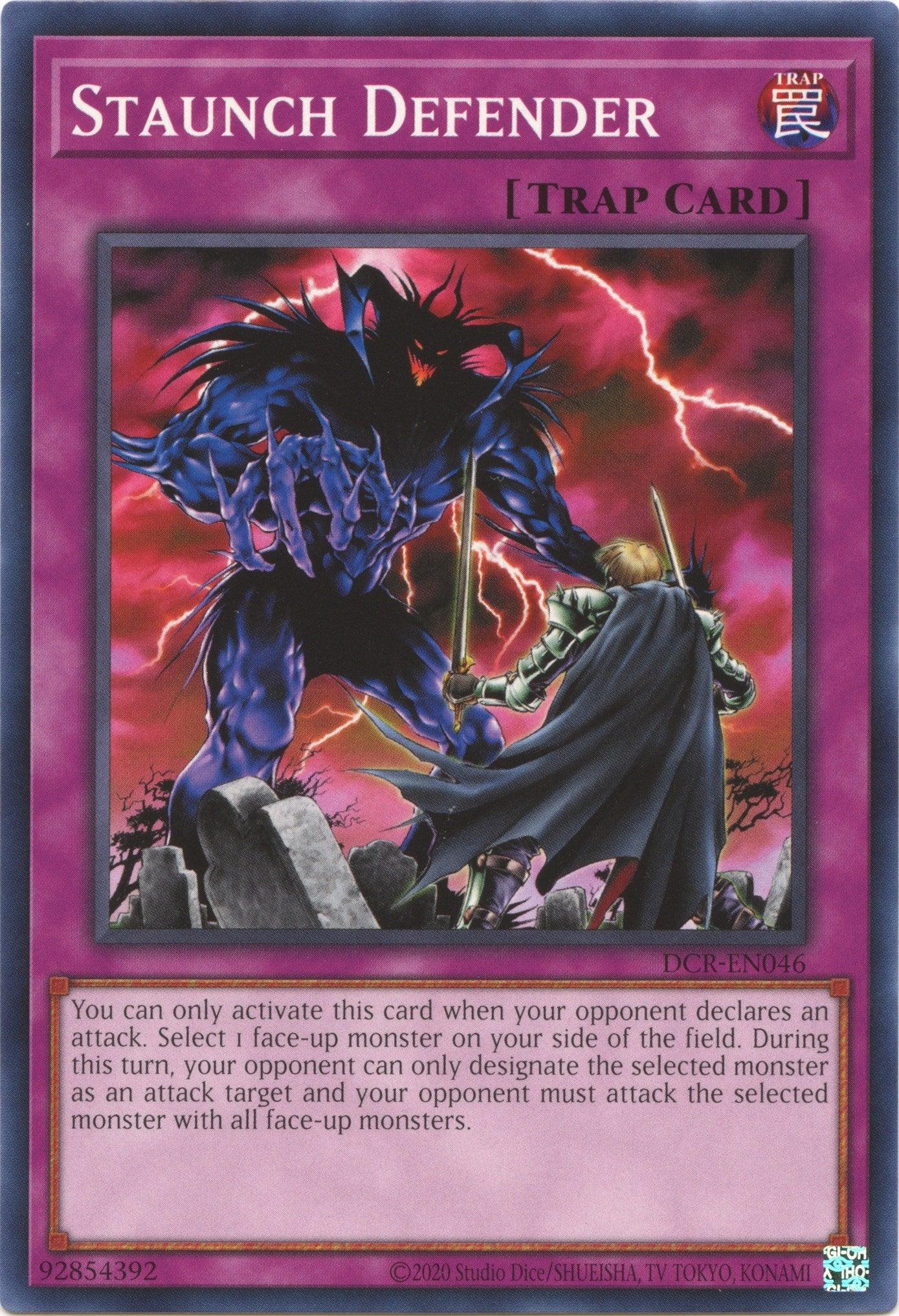 Staunch Defender (25th Anniversary) [DCR-EN046] Common - Josh's Cards