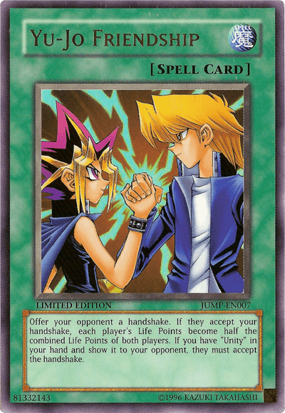 Yu-Jo Friendship [JUMP-EN007] Ultra Rare - Josh's Cards