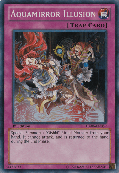 Aquamirror Illusion [HA06-EN059] Super Rare - Josh's Cards