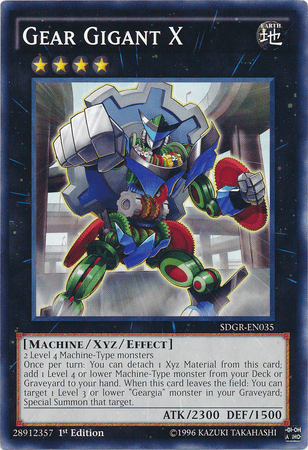 Gear Gigant X [SDGR-EN035] Common - Josh's Cards