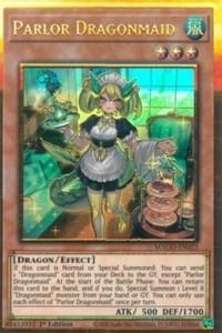 Parlor Dragonmaid [MAGO-EN023] Gold Rare - Josh's Cards