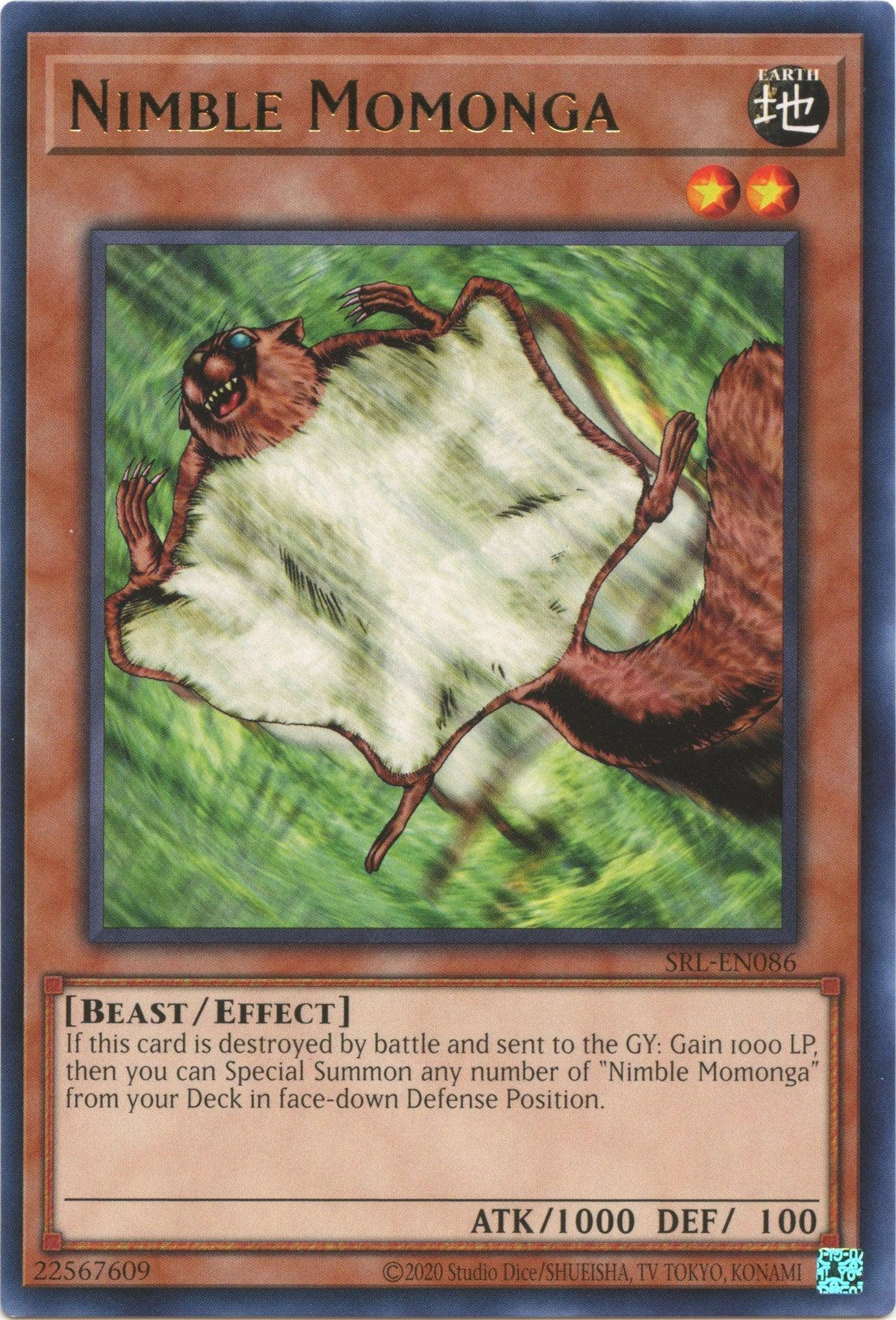 Nimble Momonga (25th Anniversary) [SRL-EN086] Rare - Josh's Cards