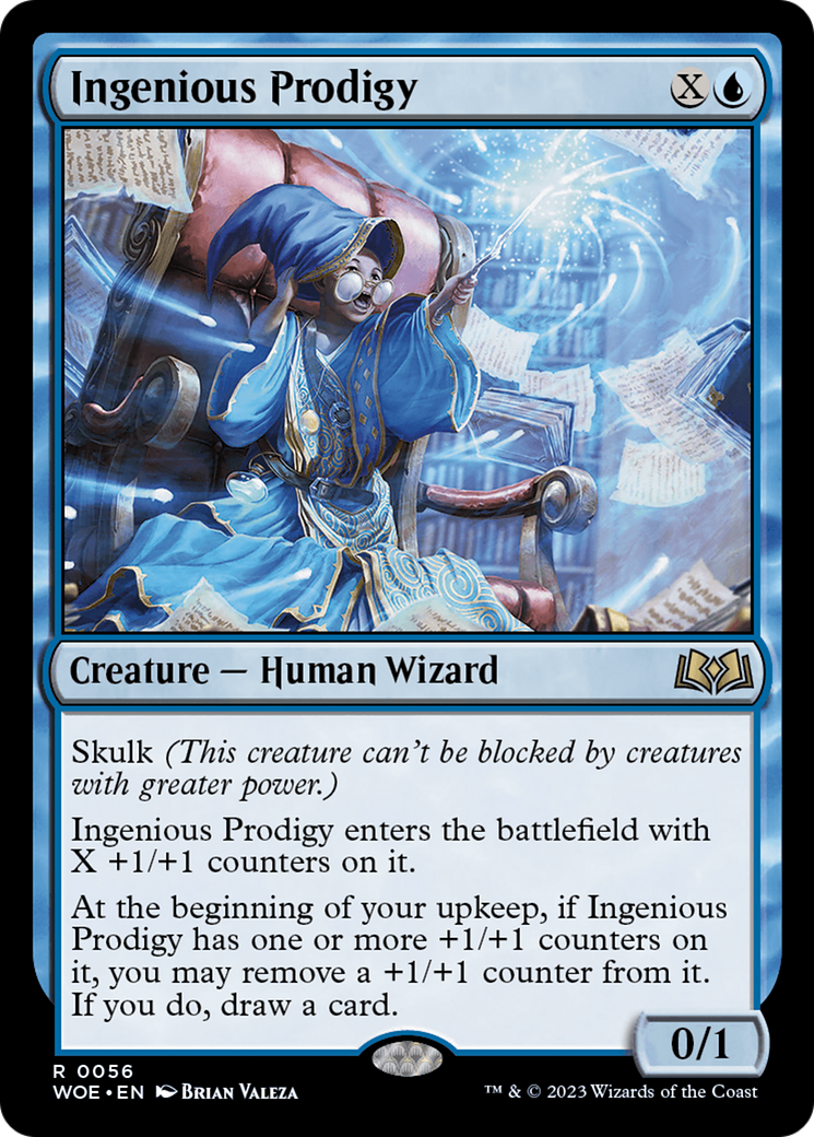 Ingenious Prodigy (WOE-056) - Wilds of Eldraine