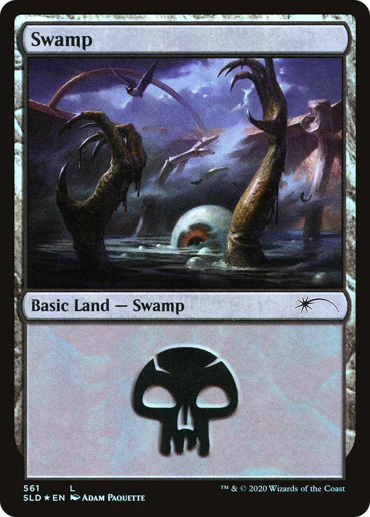 Swamp (SLD-561) - Secret Lair Drop Foil