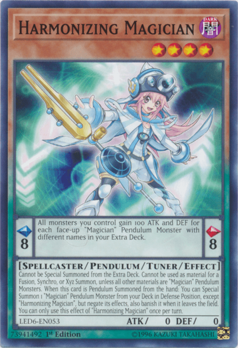 Harmonizing Magician [LED6-EN053] Common - Josh's Cards