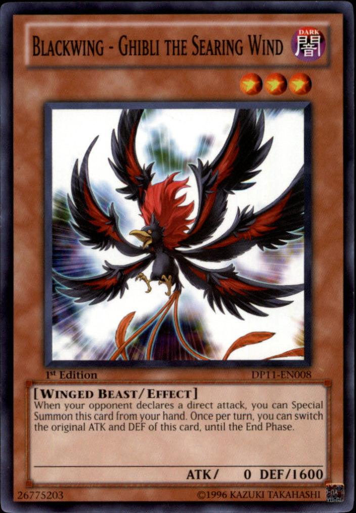 Blackwing - Ghibli the Searing Wind [DP11-EN008] Common - Josh's Cards