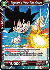 Support Attack Son Goten (BT6-006_PR) [Destroyer Kings Prerelease Promos] Parallel Foil