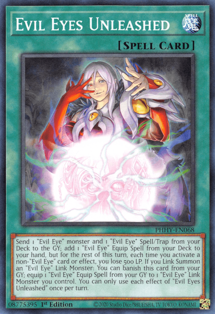 Evil Eyes Unleashed [PHHY-EN068] Common - Josh's Cards