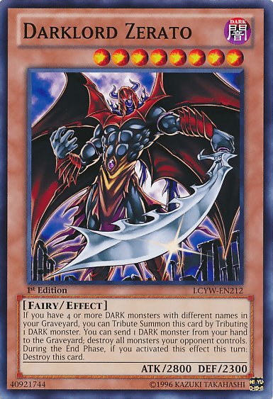 Darklord Zerato [LCYW-EN212] Common - Josh's Cards