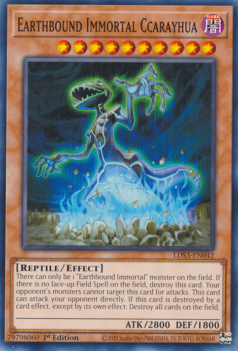 Earthbound Immortal Ccarayhua [LDS3-EN042] Common - Josh's Cards
