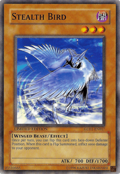 Stealth Bird [GLD1-EN017] Common - Josh's Cards
