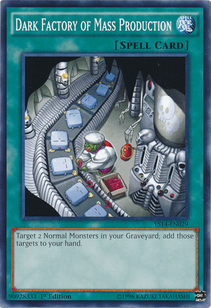 Dark Factory of Mass Production [YS14-EN029] Common - Josh's Cards