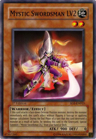 Mystic Swordsman LV2 [SD5-EN013] Common - Josh's Cards
