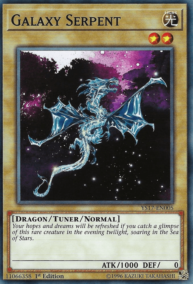 Galaxy Serpent [YS17-EN005] Common - Josh's Cards
