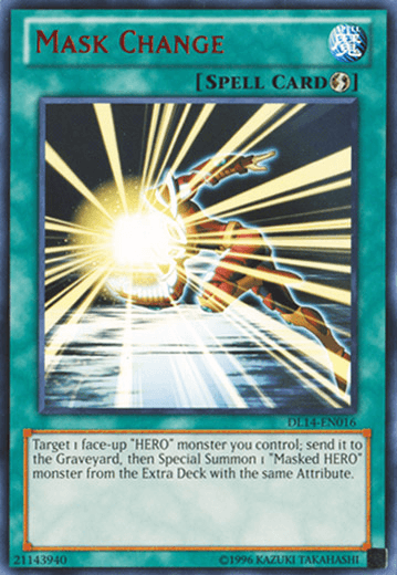 Mask Change (Red) [DL14-EN016] Rare - Josh's Cards