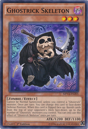 Ghostrick Skeleton [MP14-EN205] Common - Josh's Cards
