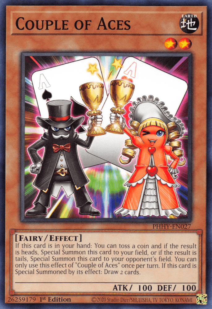 Couple of Aces [PHHY-EN027] Common - Josh's Cards