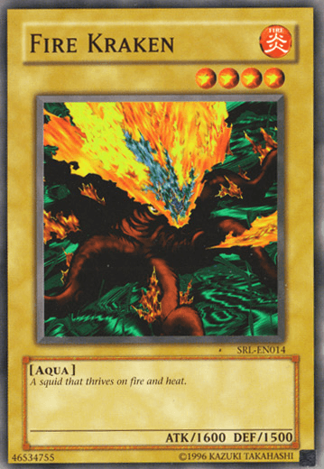 Fire Kraken [SRL-014] Common - Josh's Cards