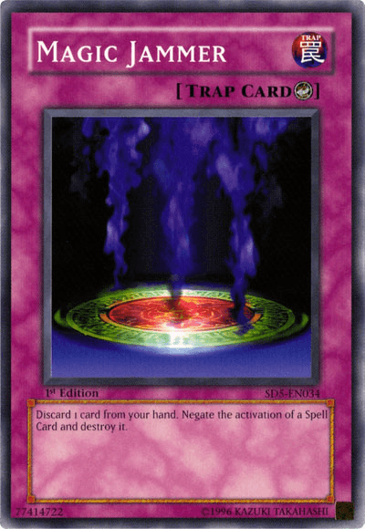 Magic Jammer [SD5-EN034] Common - Josh's Cards