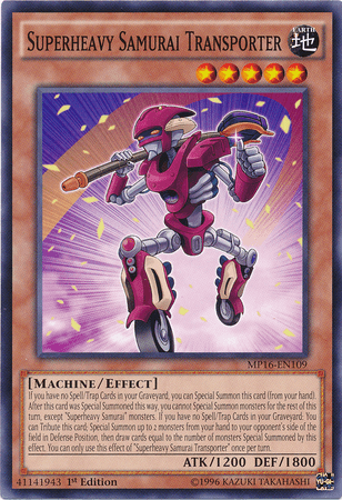 Superheavy Samurai Transporter [MP16-EN109] Common - Josh's Cards