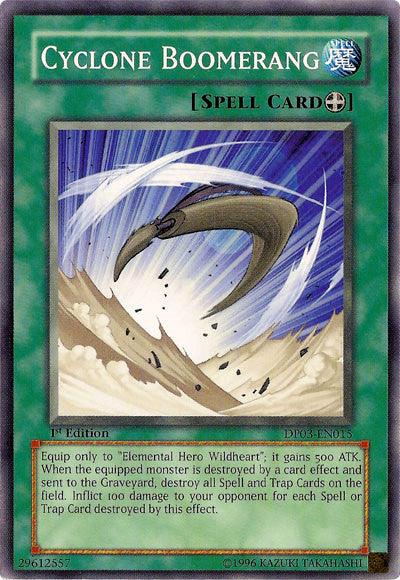 Cyclone Boomerang [DP03-EN015] Common - Josh's Cards