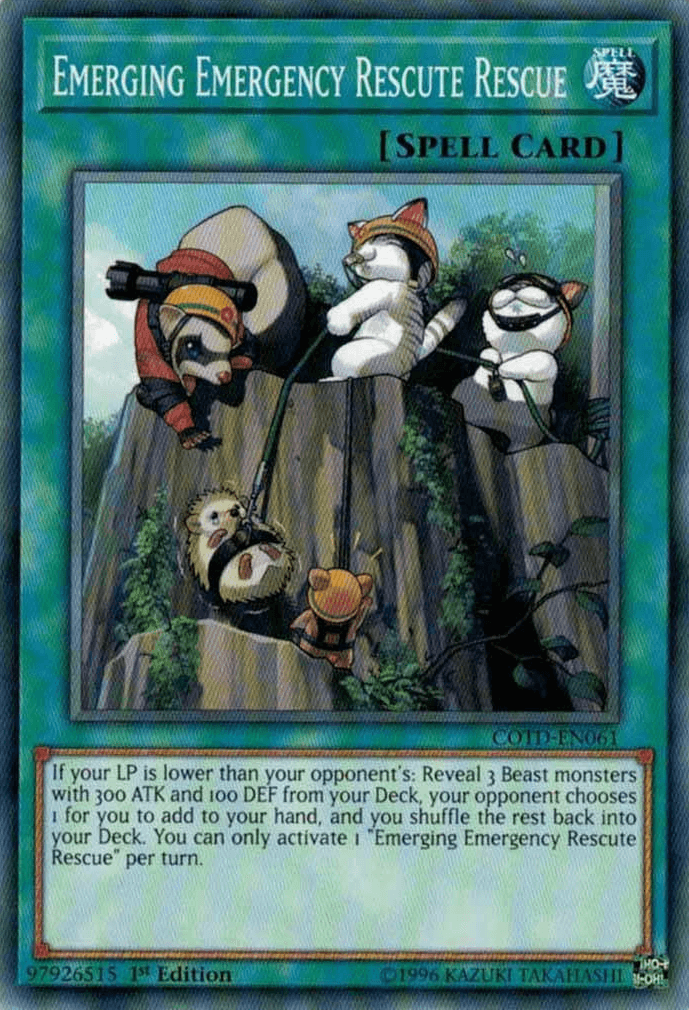 Emerging Emergency Rescute Rescue [COTD-EN061] Common - Josh's Cards