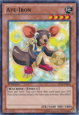 Aye-Iron [SP14-EN016] Starfoil Rare - Josh's Cards