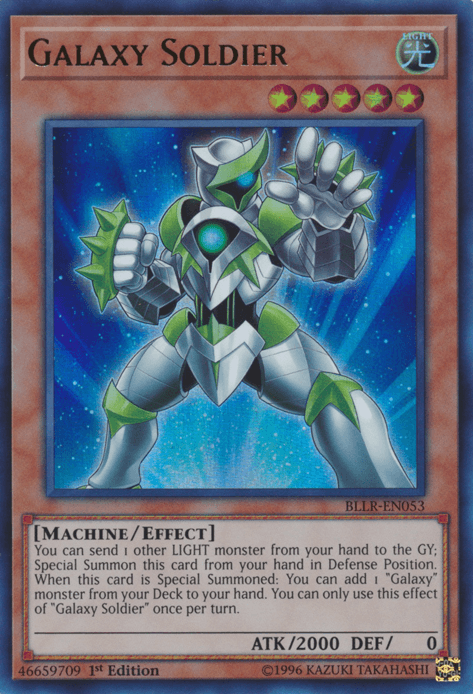 Galaxy Soldier [BLLR-EN053] Ultra Rare - Josh's Cards