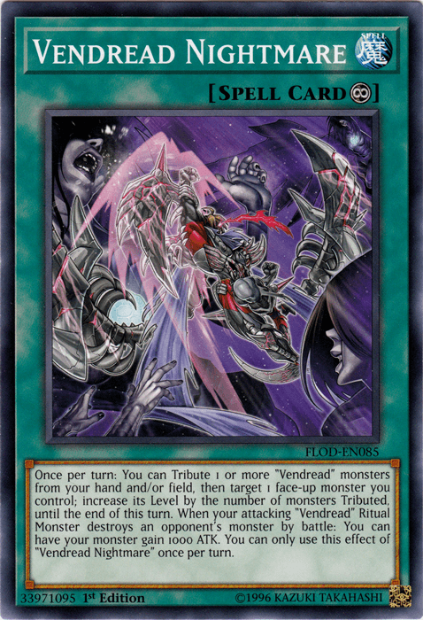 Vendread Nightmare [FLOD-EN085] Common - Josh's Cards