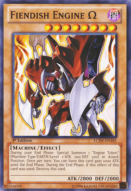 Fiendish Engine Omega [LCJW-EN181] Common - Josh's Cards