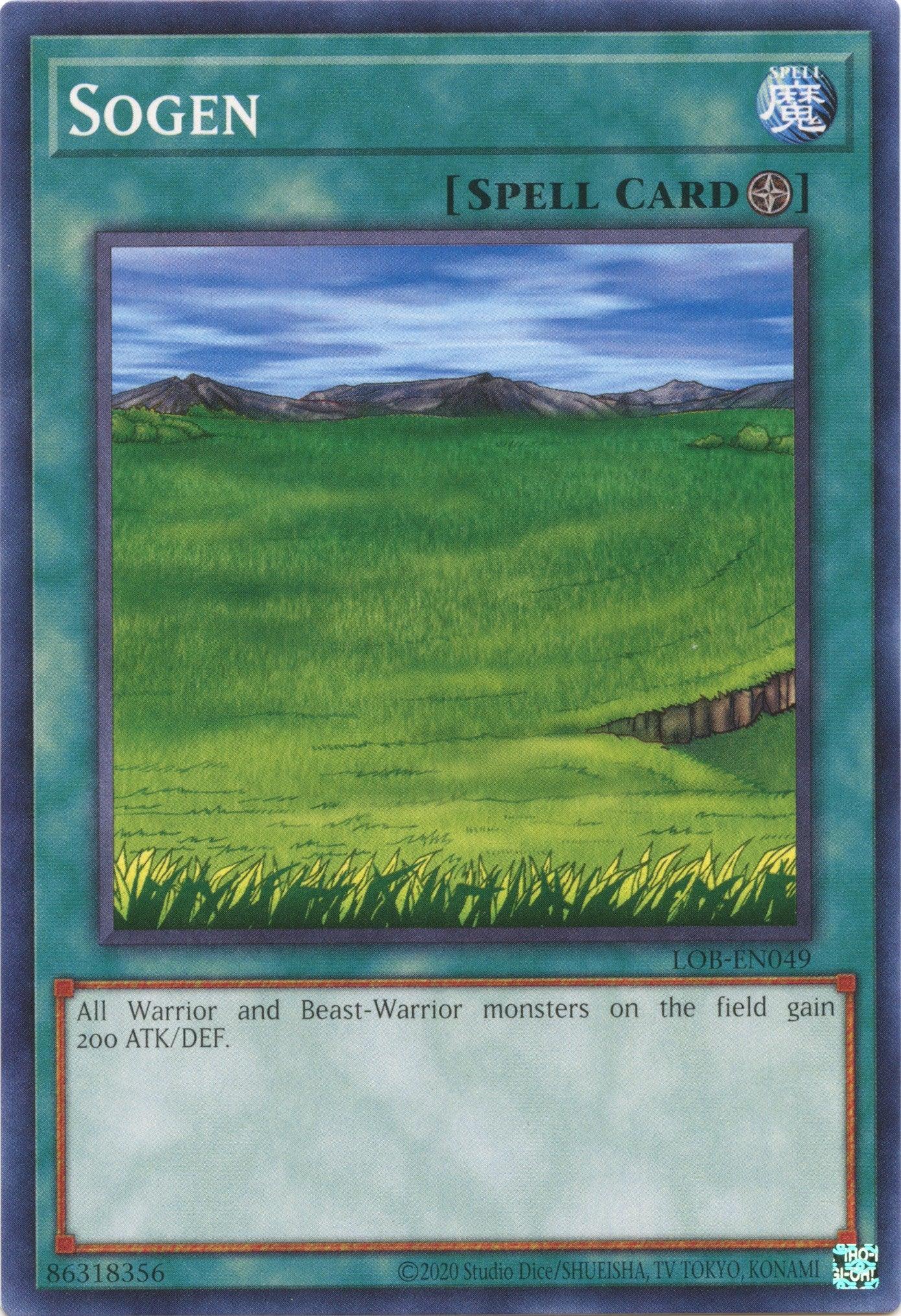 Sogen (25th Anniversary) [LOB-EN049] Common - Josh's Cards