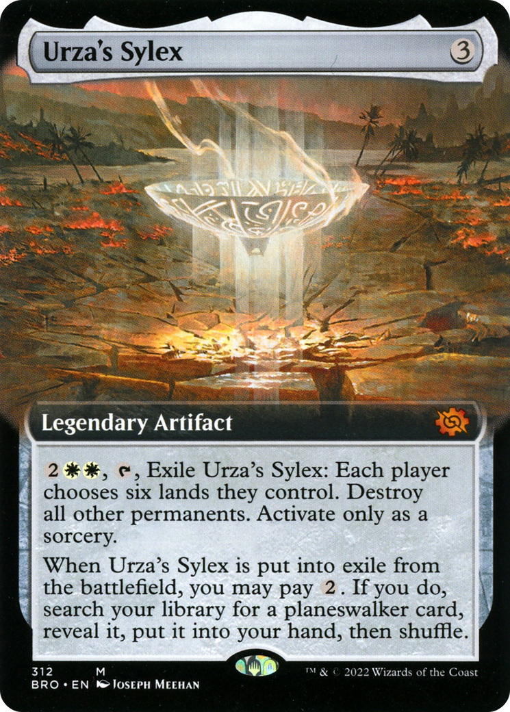 Urza's Sylex (BRO-312) - The Brothers' War: (Extended Art) Foil