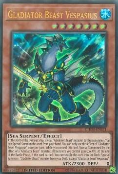 Gladiator Beast Vespasius [CHIM-ENSP1] Ultra Rare - Josh's Cards