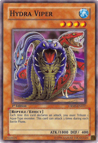 Hydra Viper [CRMS-EN037] Common - Josh's Cards