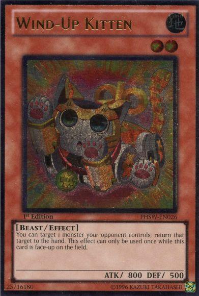 Wind-Up Kitten [PHSW-EN026] Ultimate Rare - Josh's Cards