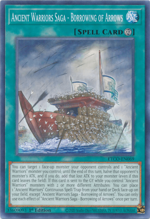 Ancient Warriors Saga - Borrowing of Arrows [ETCO-EN069] Common - Josh's Cards