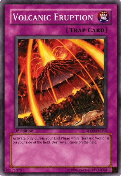 Volcanic Eruption [SD09-EN030] Common - Josh's Cards