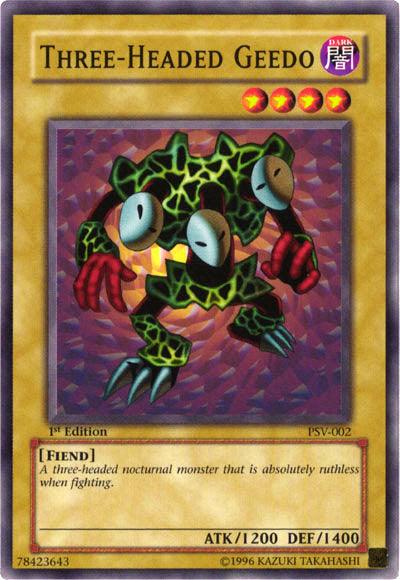Three-Headed Geedo [PSV-002] Common - Josh's Cards