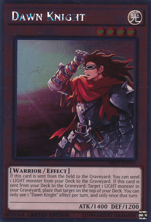 Dawn Knight [NKRT-EN016] Platinum Rare - Josh's Cards