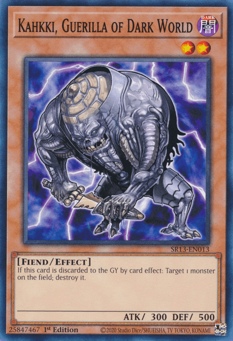 Kahkki, Guerilla of Dark World [SR13-EN013] Common - Josh's Cards