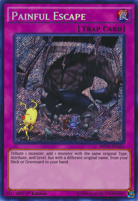 Painful Escape [MP16-EN162] Secret Rare - Josh's Cards