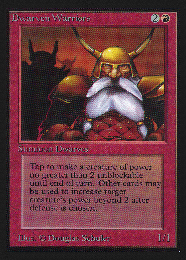 Dwarven Warriors (CED-) - Collectors' Edition