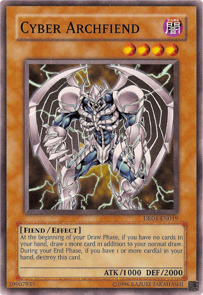 Cyber Archfiend [DR04-EN019] Common - Josh's Cards