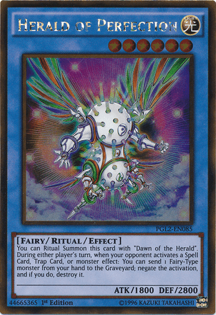 Herald of Perfection [PGL2-EN085] Gold Rare - Josh's Cards