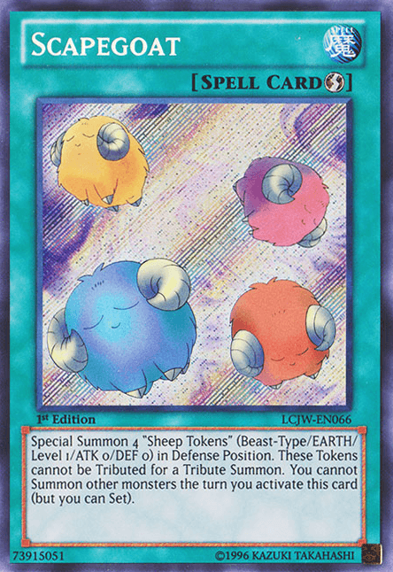 Scapegoat [LCJW-EN066] Secret Rare - Josh's Cards