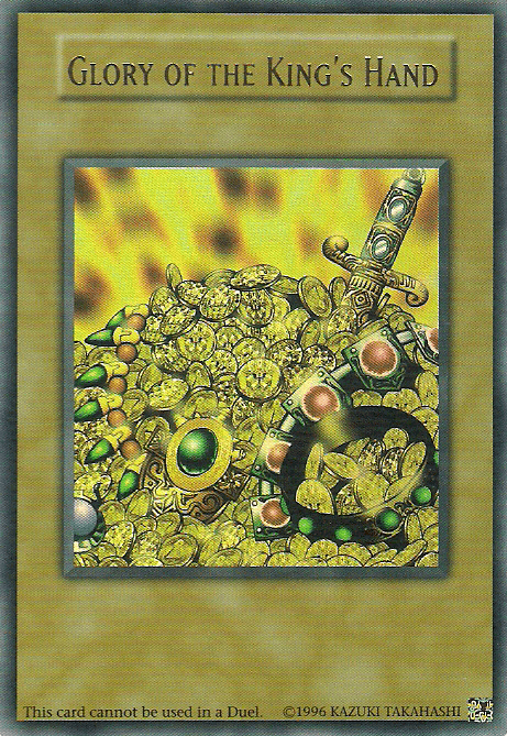 Glory of the King's Hand Ultra Rare - Josh's Cards