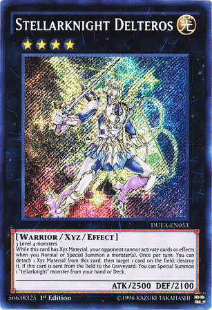 Stellarknight Delteros [DUEA-EN053] Secret Rare - Josh's Cards