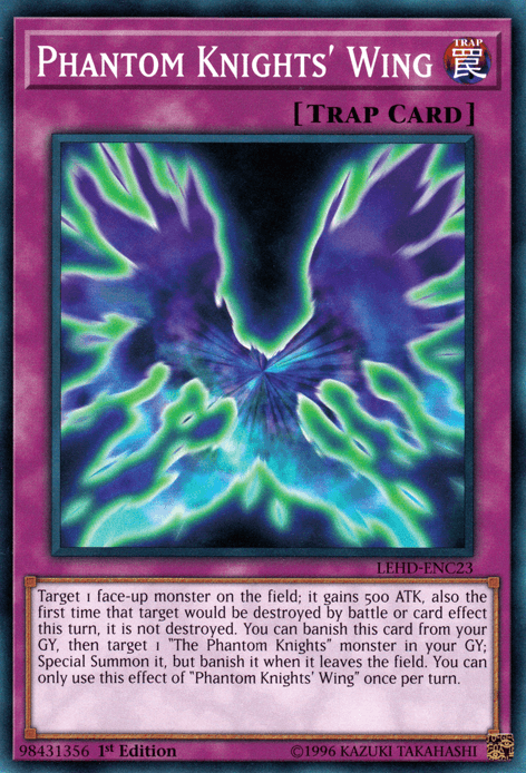 Phantom Knights' Wing [LEHD-ENC23] Common - Josh's Cards