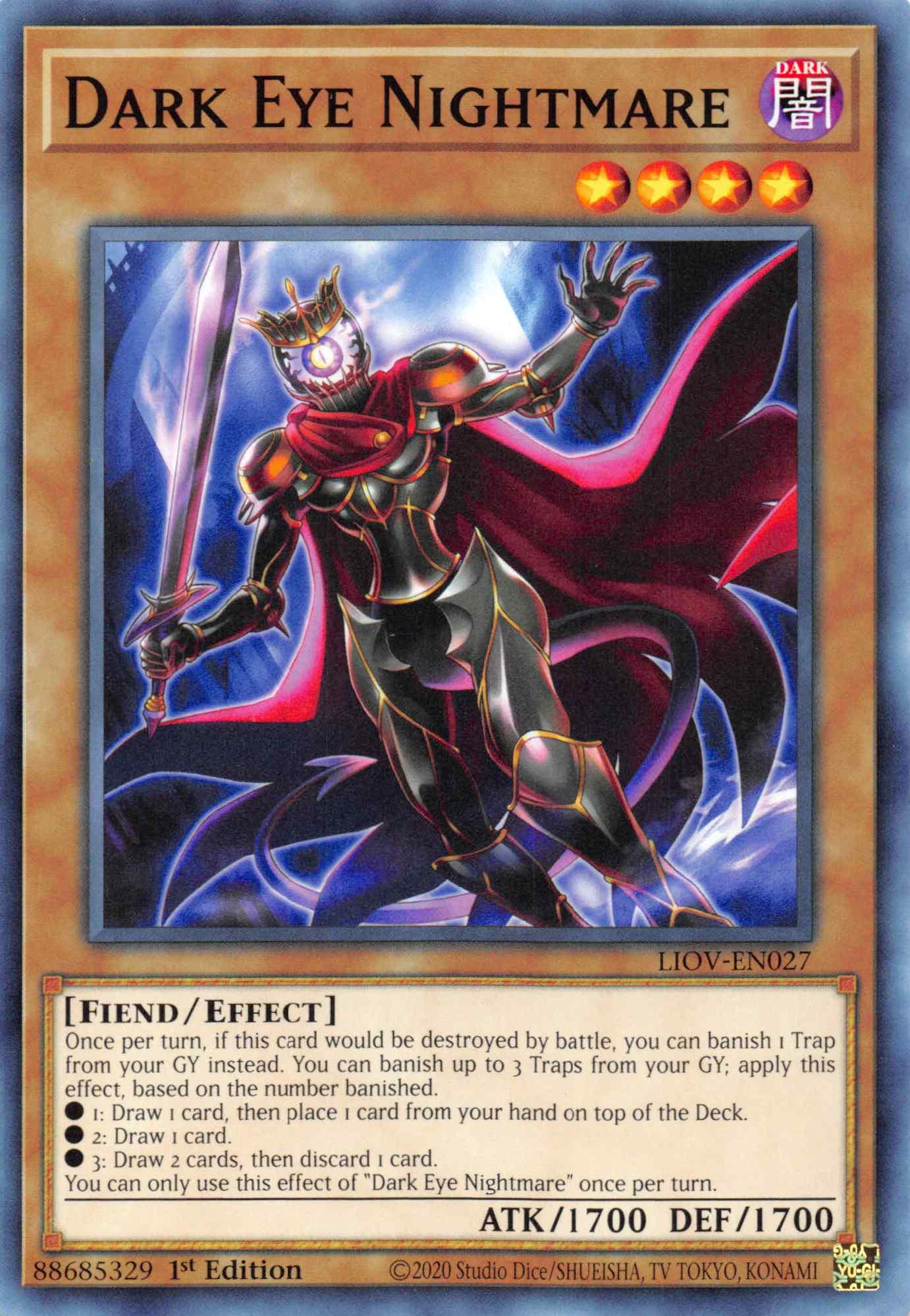 Dark Eye Nightmare [LIOV-EN027] Common - Josh's Cards